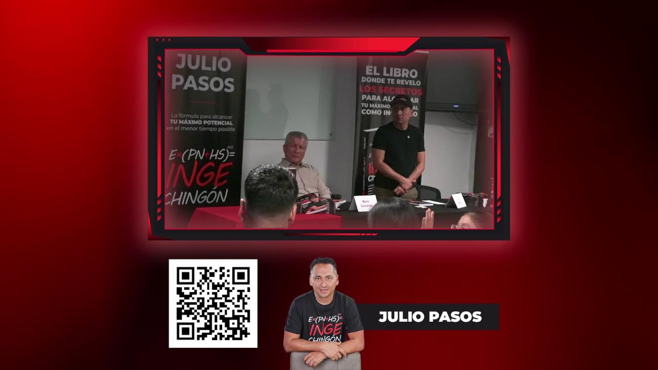 Lanzamiento de mi libro: Conviértete en un Inge Chingón