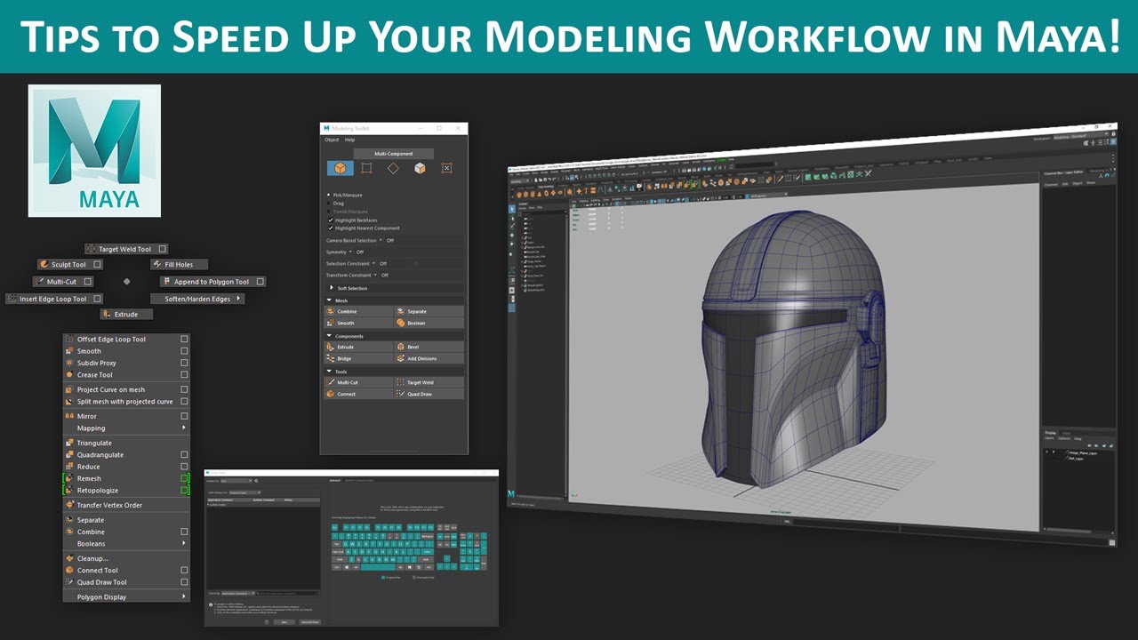 Maya Modeling Tips to Speed Up Your Workflow