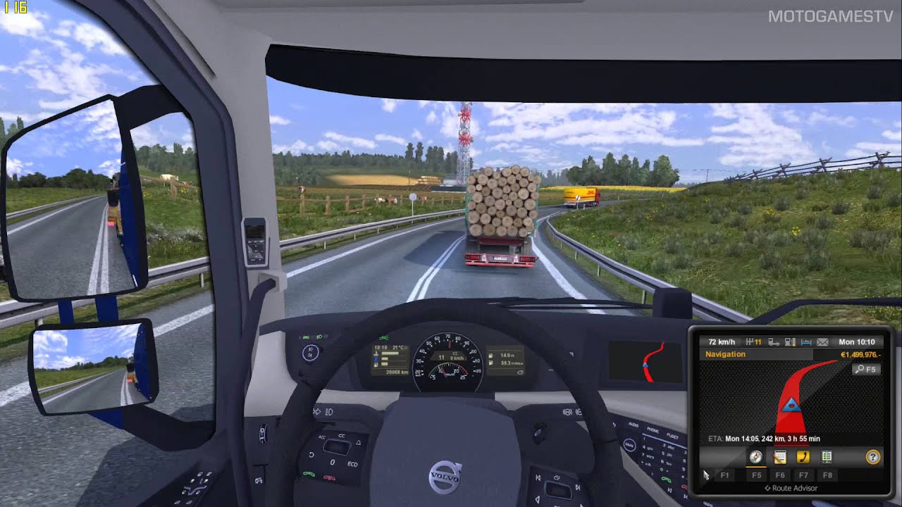 Euro Truck Simulator 2 - Poznan - Olsztyn Mission