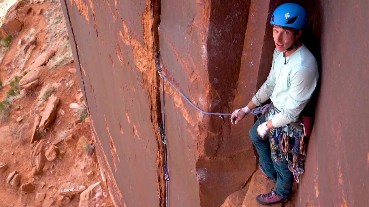 The Kitchen Sink 5.11+ - Indian Creek - Optimator Wall
