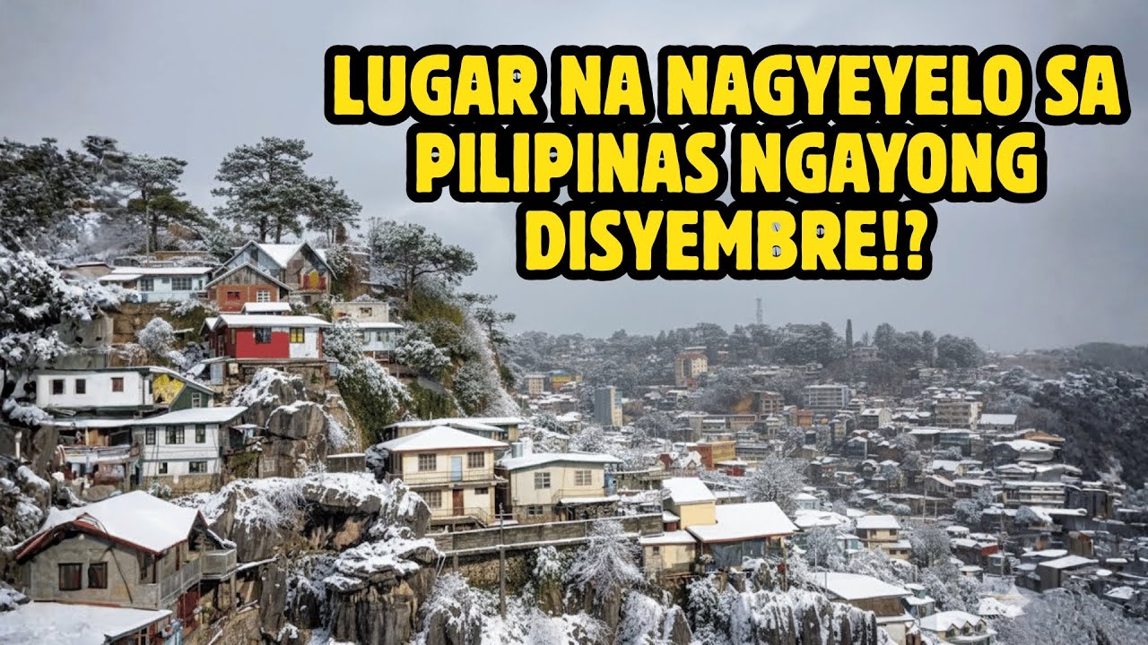 10 PINAKA MALAMIG NA LUGAR SA PILIPINAS!