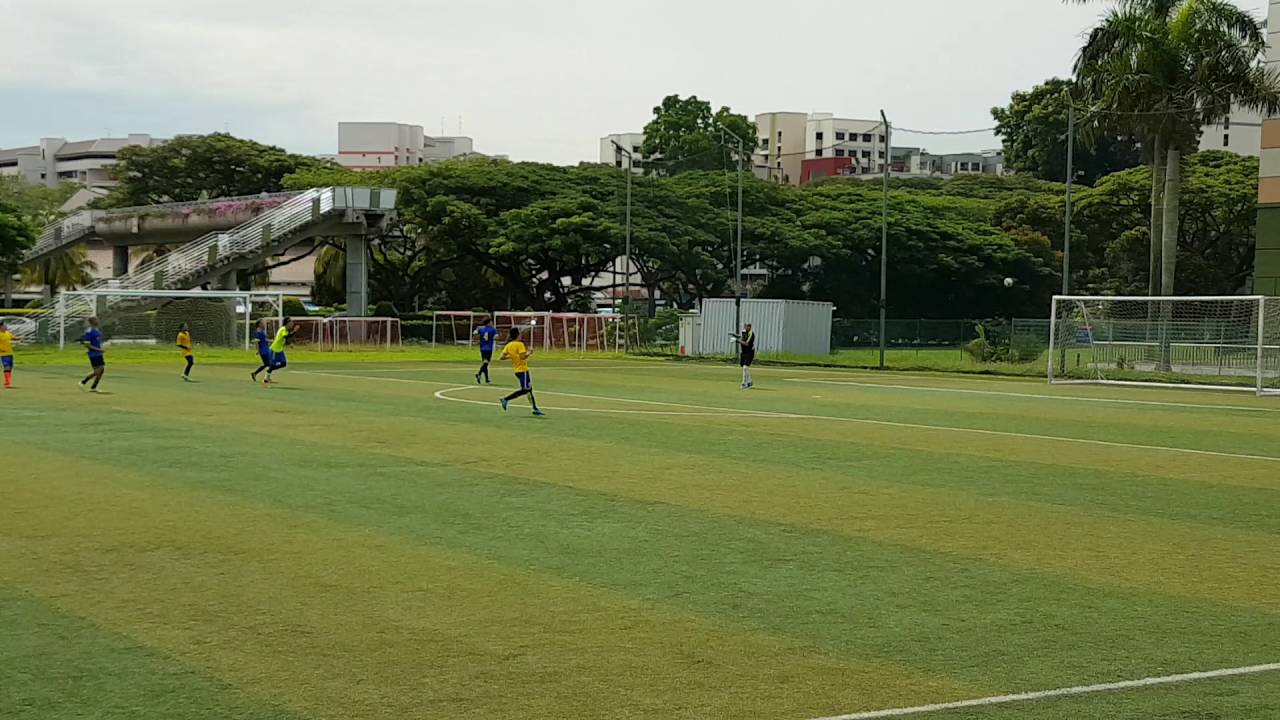 Nic shot hits crossbar, Mic calmly slots in rebound