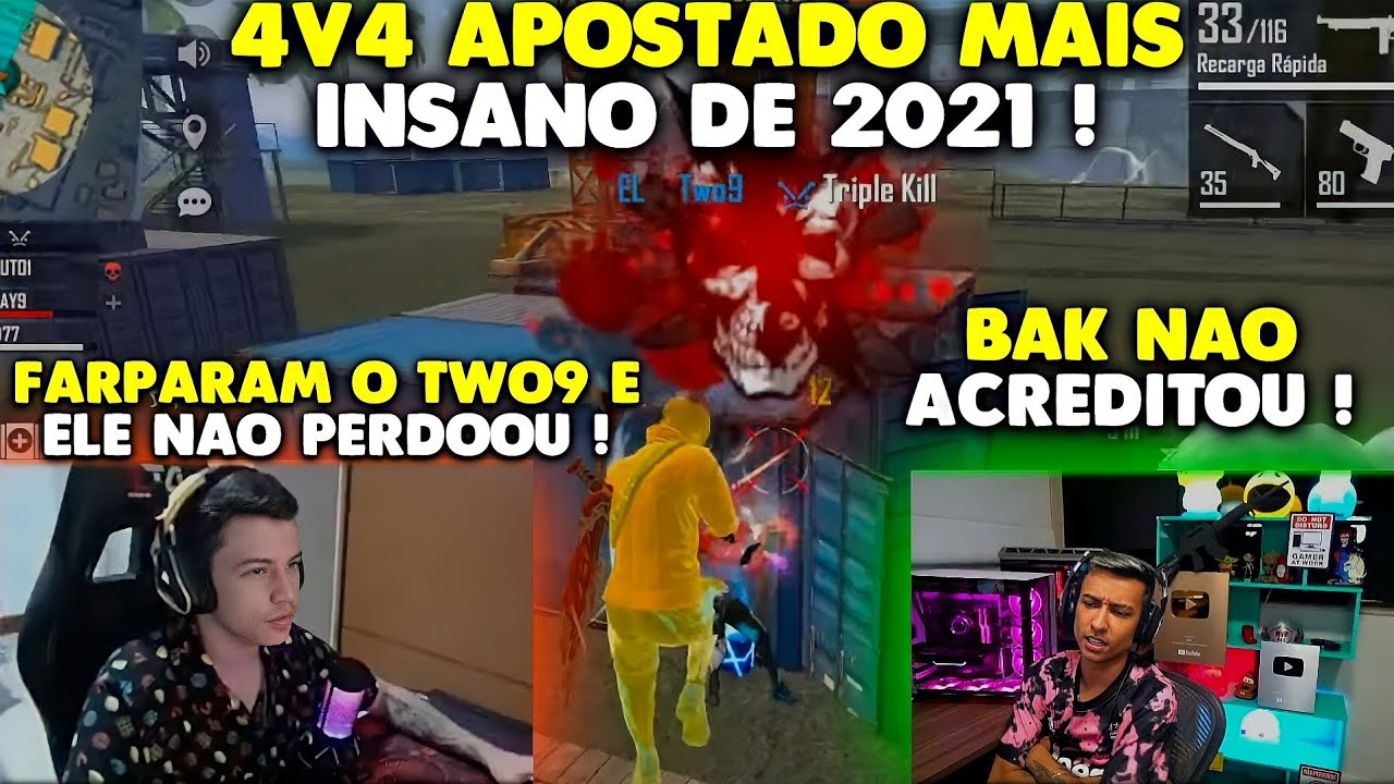 MELHOR QUE FINAL - BAKE THURZIN MOSTRARAM QUE SAO A MELHOR DUPLA DO FREE FIRE!!