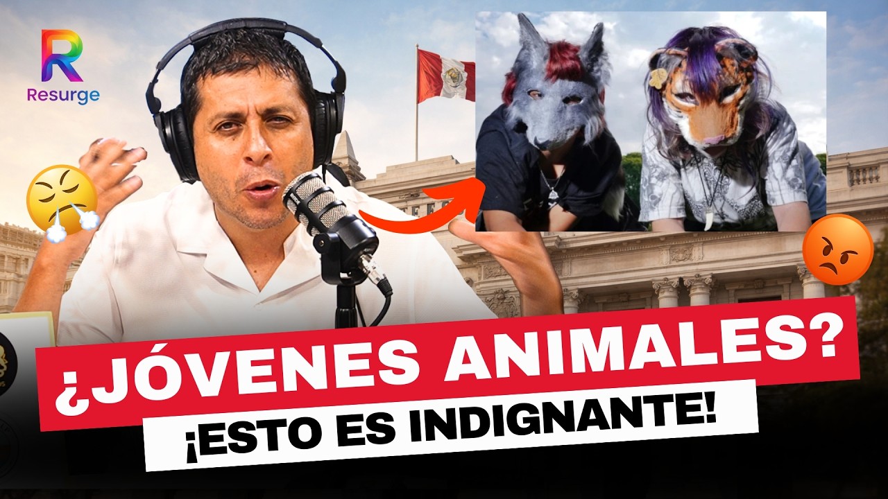 😱Jóvenes se creen PERROS Y ZORROS!! ESCAJADILLO explota con la locura de los 'Therian'