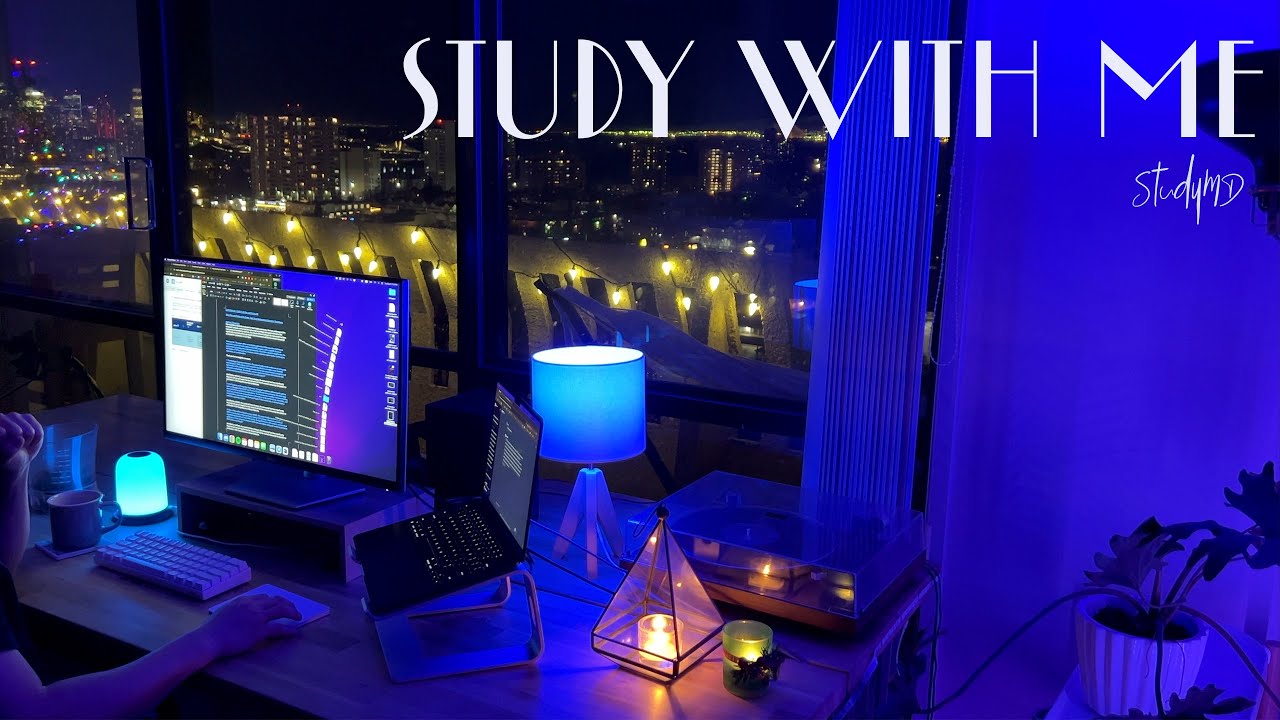 4-Hour Study With Me 🕯️[Dark Classical Academia] Pomodoro 45/15