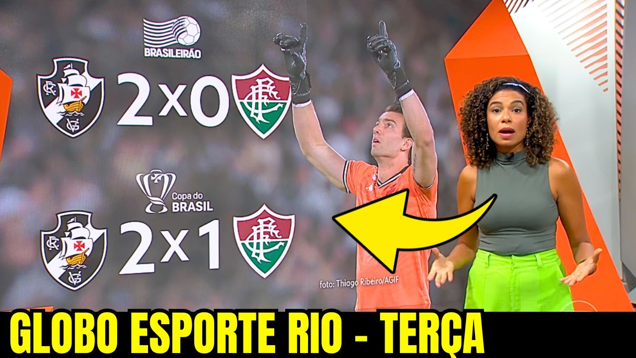 GLOBO ESPORTE RIO | TERÇA | MUDANÇAS NO VASCO PARA ENFRENTAR O FLUMINENSE | COUTINHO | DINIZ VASCO+