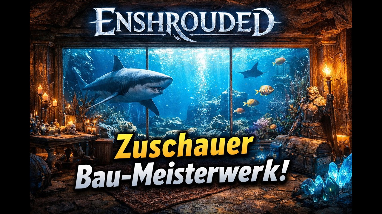 Enshrouded: Es war nur eine Aquarium-Bauidee… dann ist es komplett eskaliert 😱