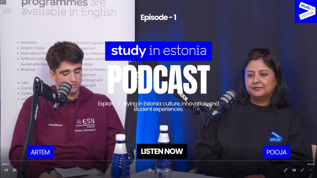 PODCAST | Study in Estonia - Episode 1: Journey to Estonia