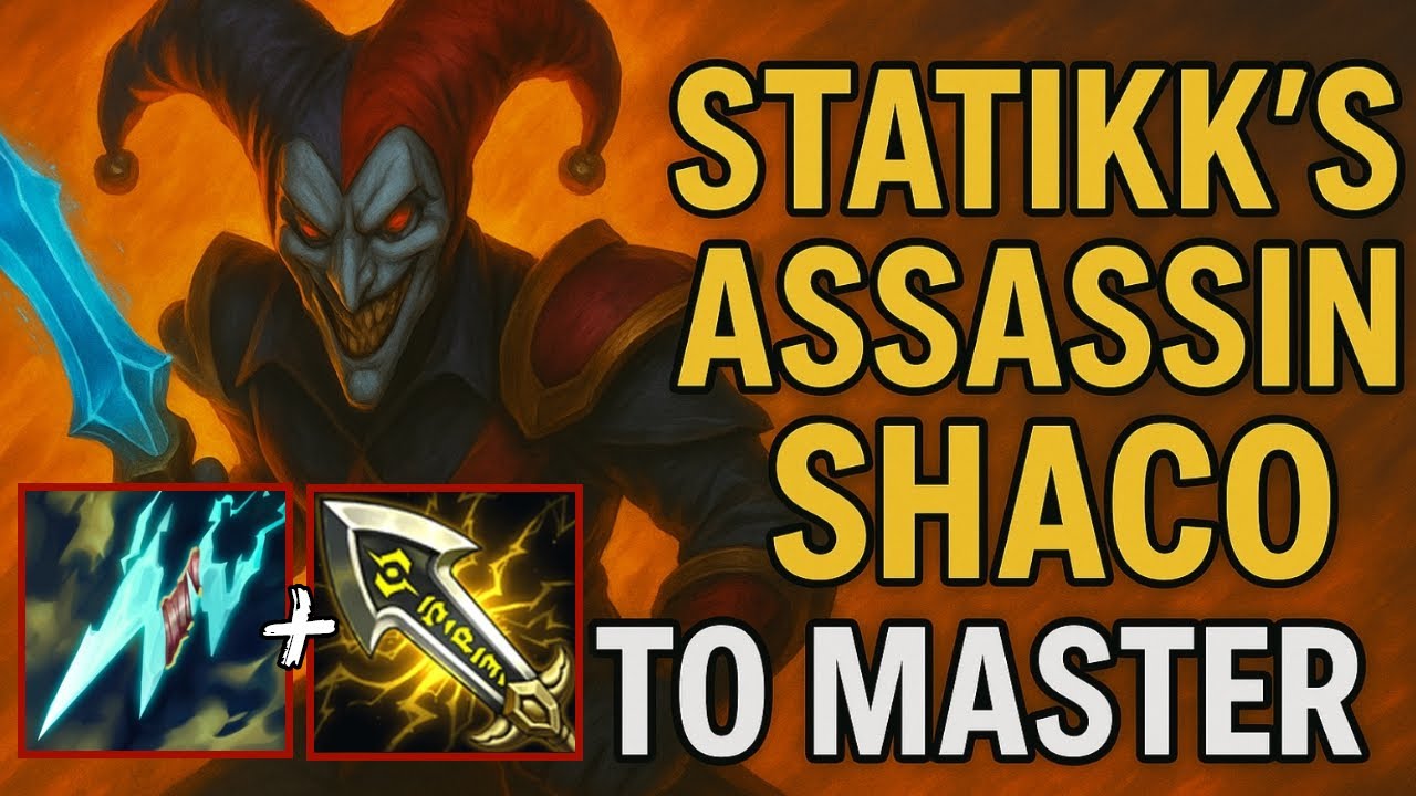 300 CS in 25 Minutes! Statikks Shaco - S15/Dia 3 [League of Legends] Full Gameplay - Infernal Shaco