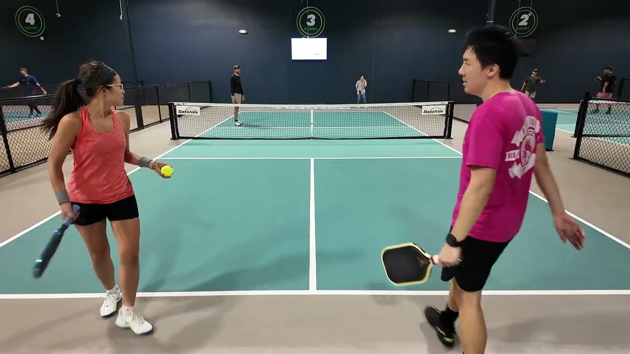 Pickleball - Pickle Point SW 19 - Kevin/Diane vs Justin/Shelley