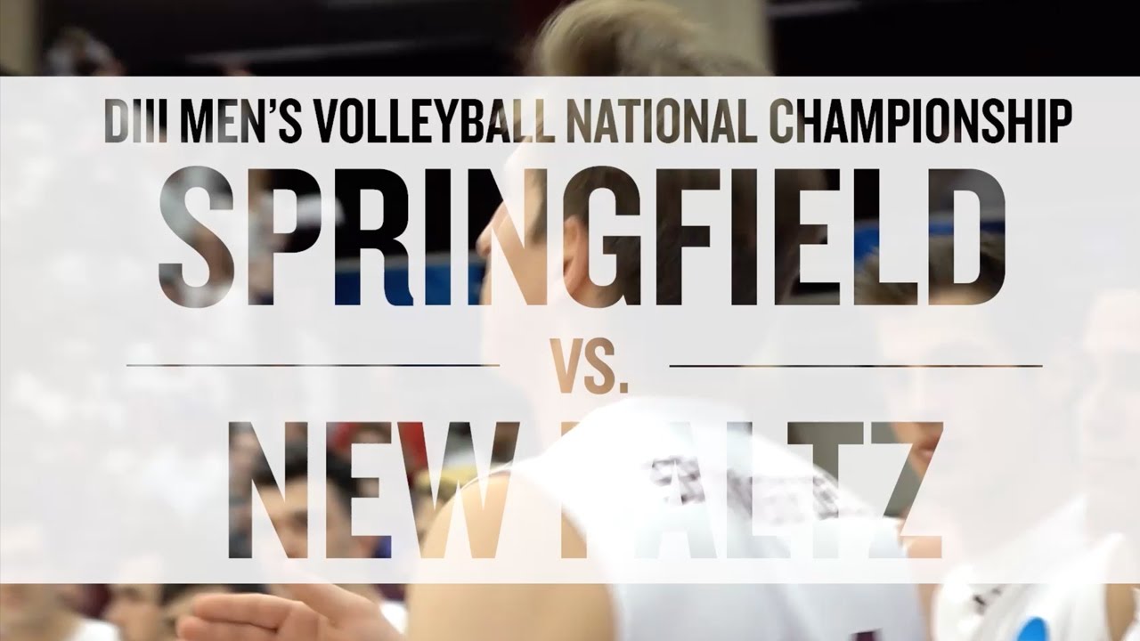 NCAA National Championship Volleyball: Springfield vs New Paltz