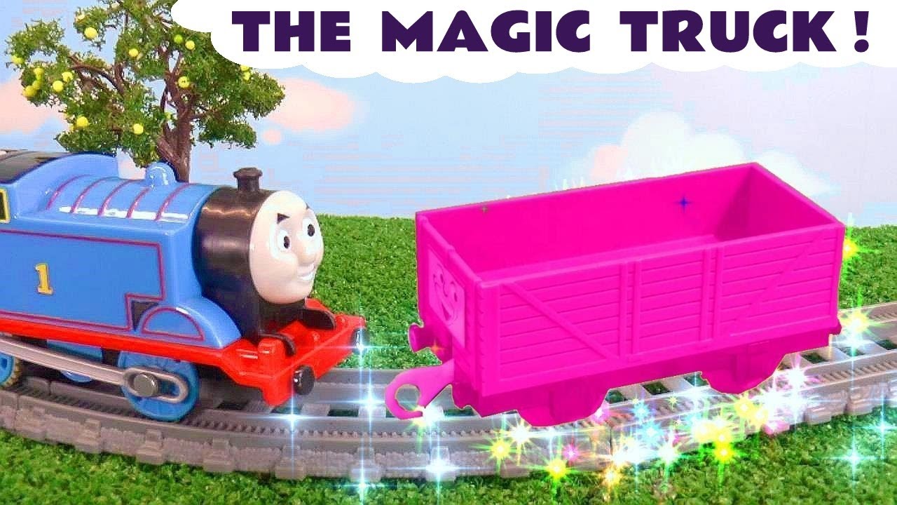 Magic Truck Toy Train Story with Thomas Trains and Funlings