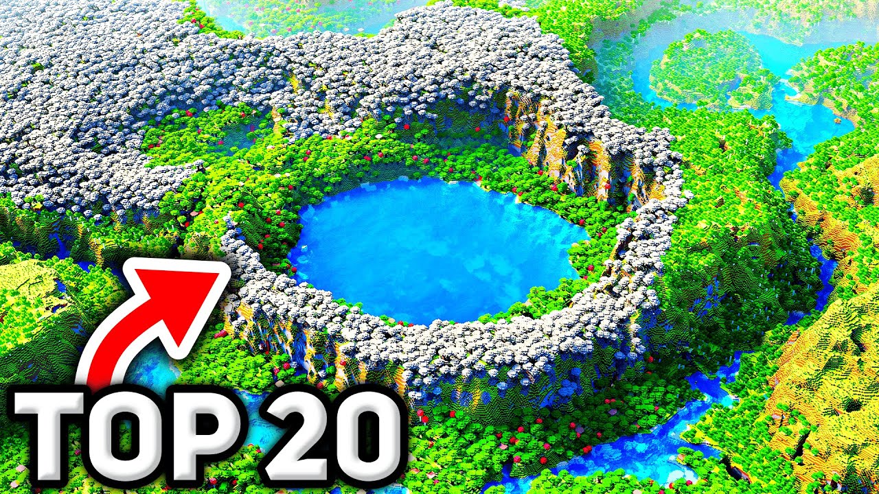 TOP 20 BEST SEEDS For Minecraft 1.21! (Bedrock & Java)