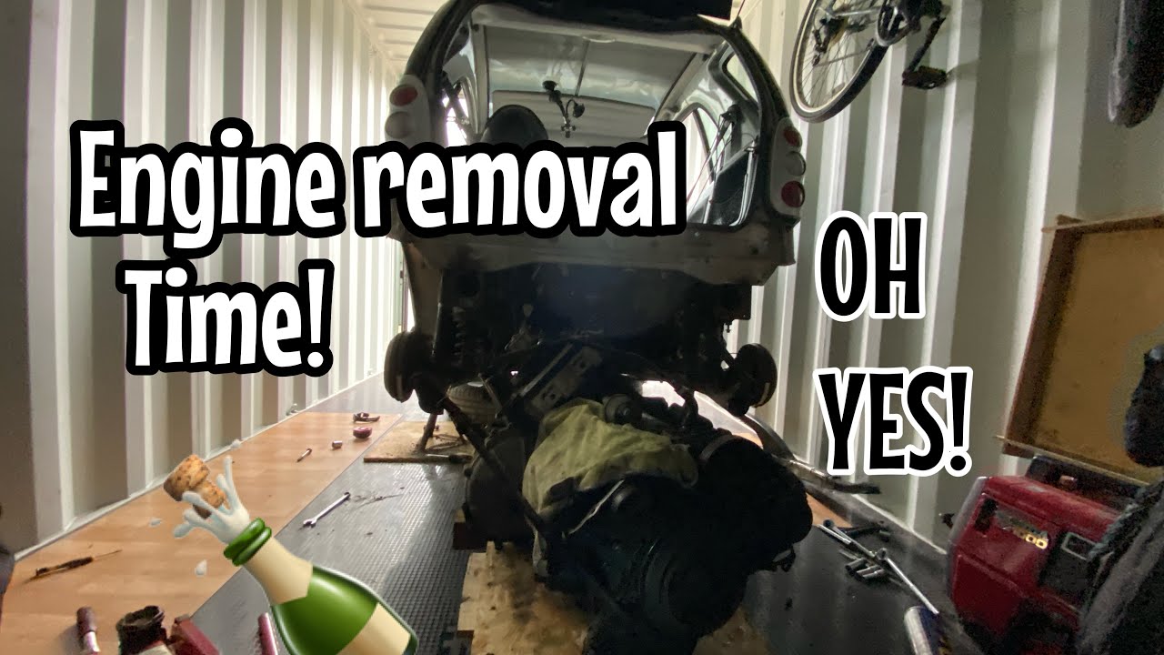 Smart car Engine Removal (450 city passion)