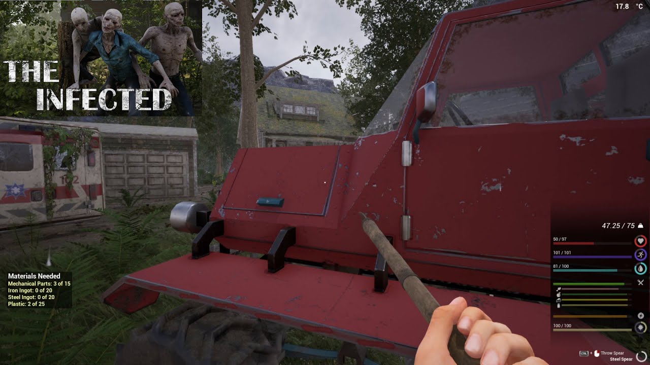 The Infected S8E12 - Testing materials and finding the truck