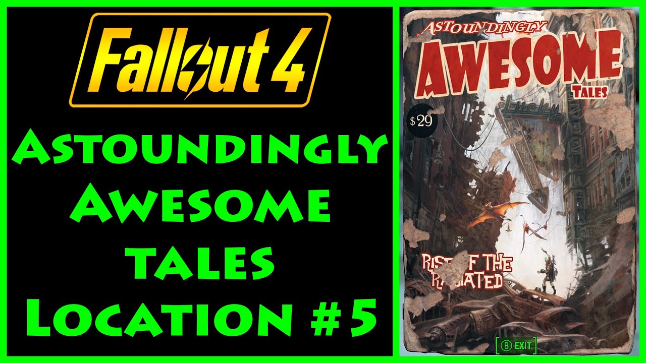 Fallout 4 - Astoundingly Awesome Tales - East Boston Preparatory School - 4K Ultra HD