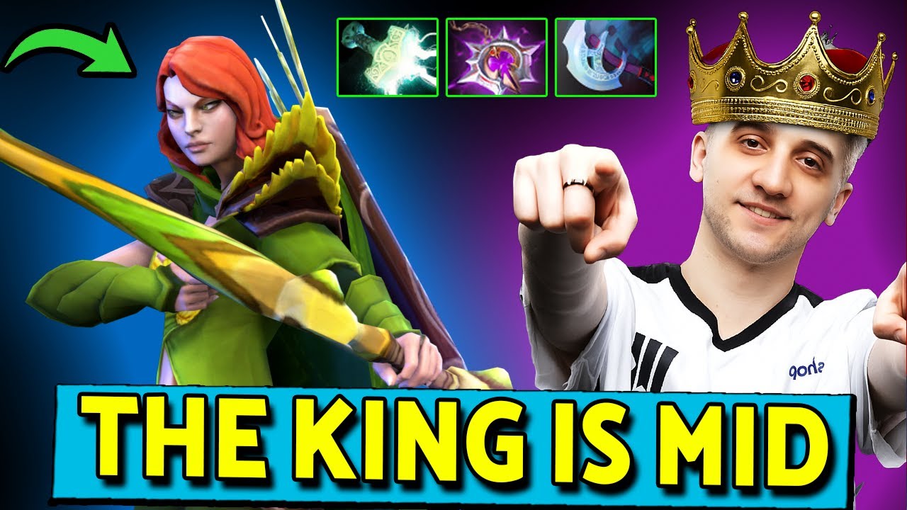 Arteezy's INSANE Windranger MID! The King Has Returned