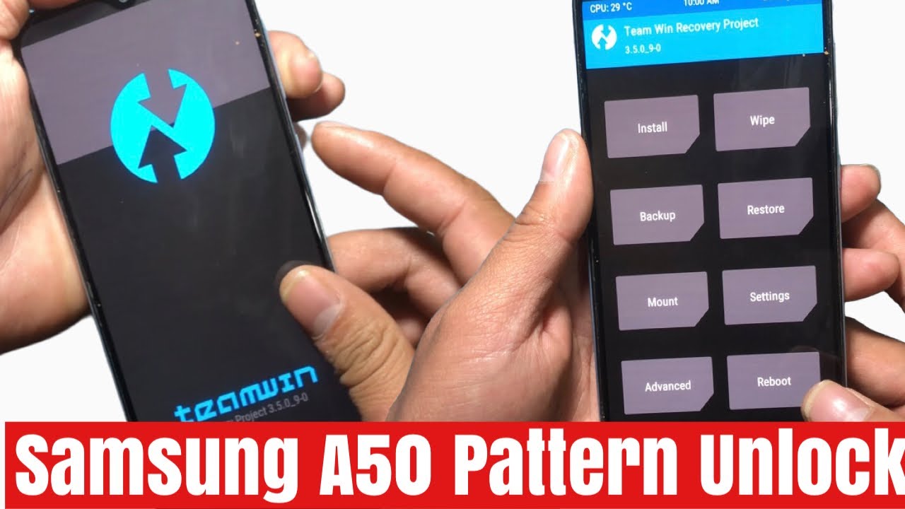 Samsung A50 Pattern Unlock | Samsung A50 Factory Reset #technicalthing