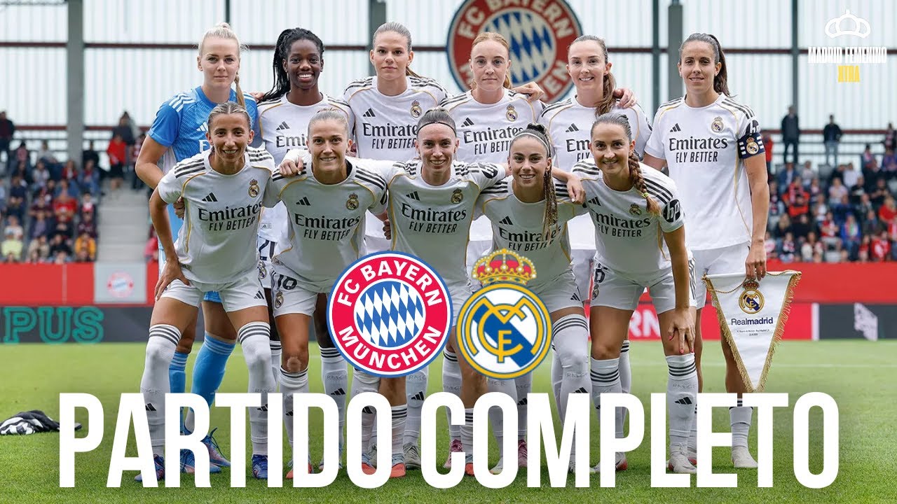 BAYERN DE MÚNICH vs REAL MADRID [21/8/2025] l PARTIDO COMPLETO (PRETEMPORADA 2025/26)