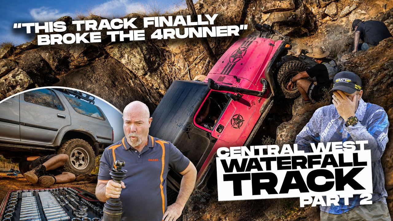 Трасса, которая наконец сломала 4Runner Лукаса! | Central West 4x4, часть 2