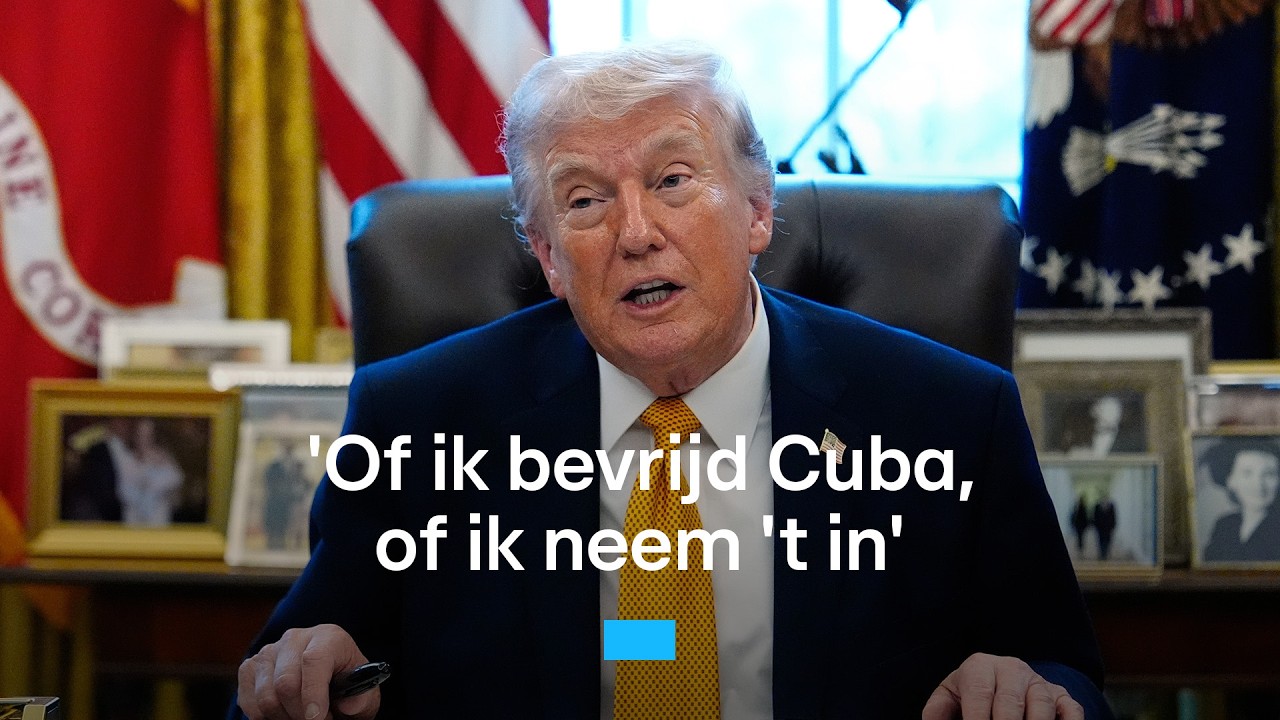 Trump laat Cuba weten dat president moet opstappen | RTL Nieuws