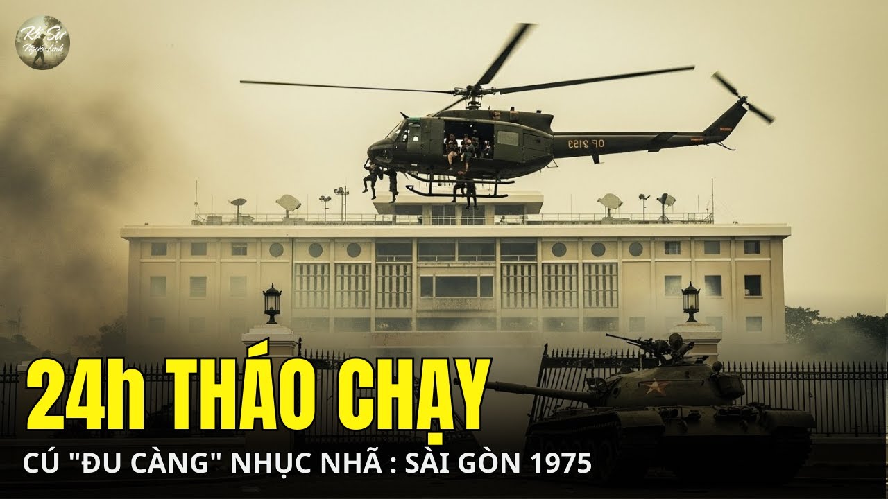 Chiến dịch Gió Lốc: 24 Giờ tháo chạy HỖN LOẠN NHẤT của người Mỹ khỏi Sài Gòn | Ký Sự Người Lính