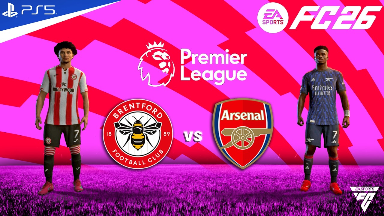 FC 26 - Brentford vs Arsenal - Premier League 25/26 Match - Authentic Gameplay | PS5™ 4K