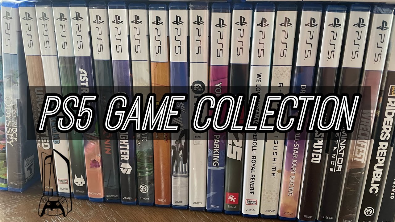 PS5 Game Collection (July 2025)