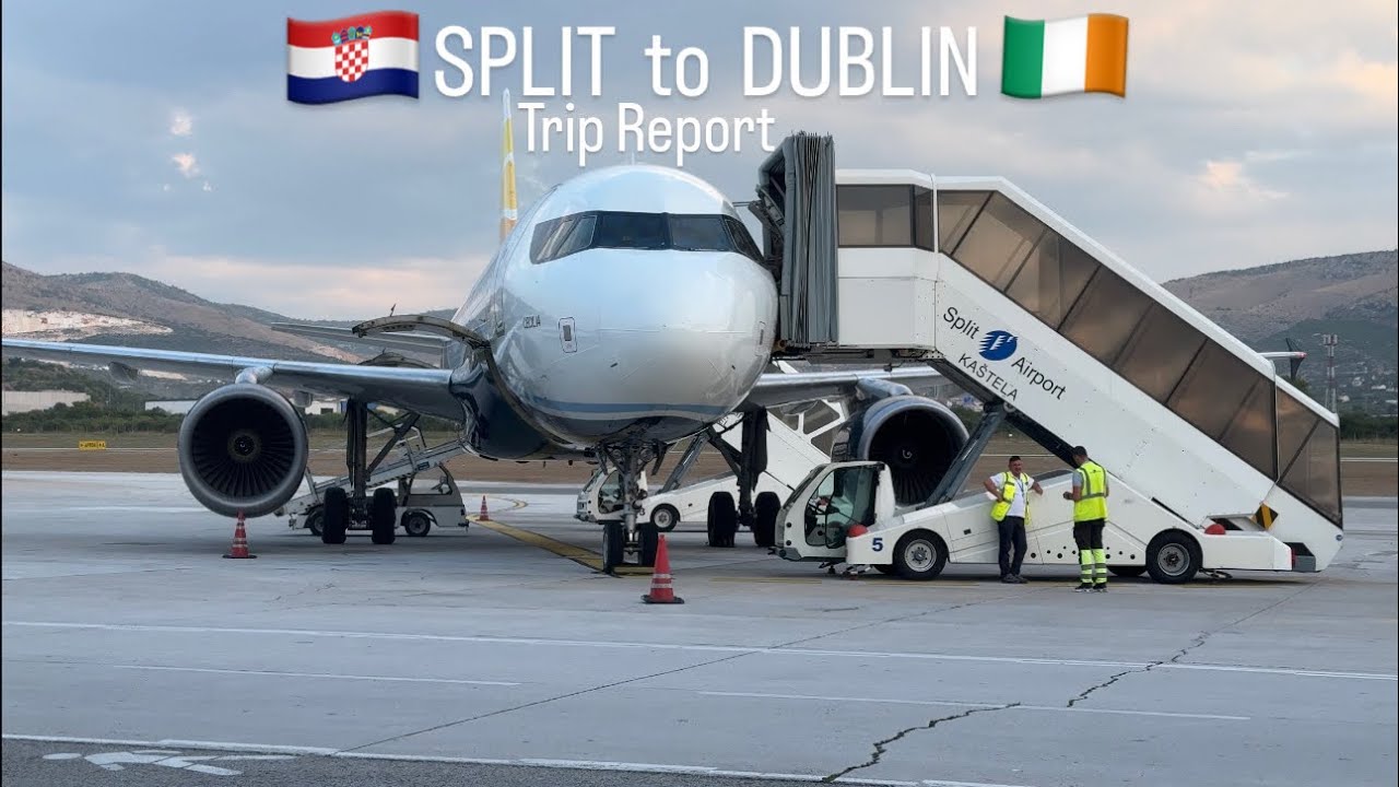TRIP REPORT | Trade Air (Croatia Airlines) Airbus A320-214 Split(SPU) to Dublin (DUB)