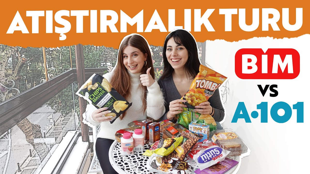 BİM VS A101 ABUR CUBURLARI | w/BUKET SENA ÖZDEMİR
