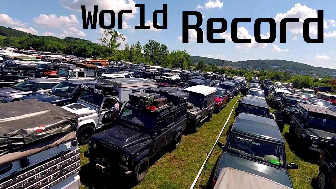 Longest LAND ROVER PARADE ever?! Guinness World Record at Abenteuer & Allrad