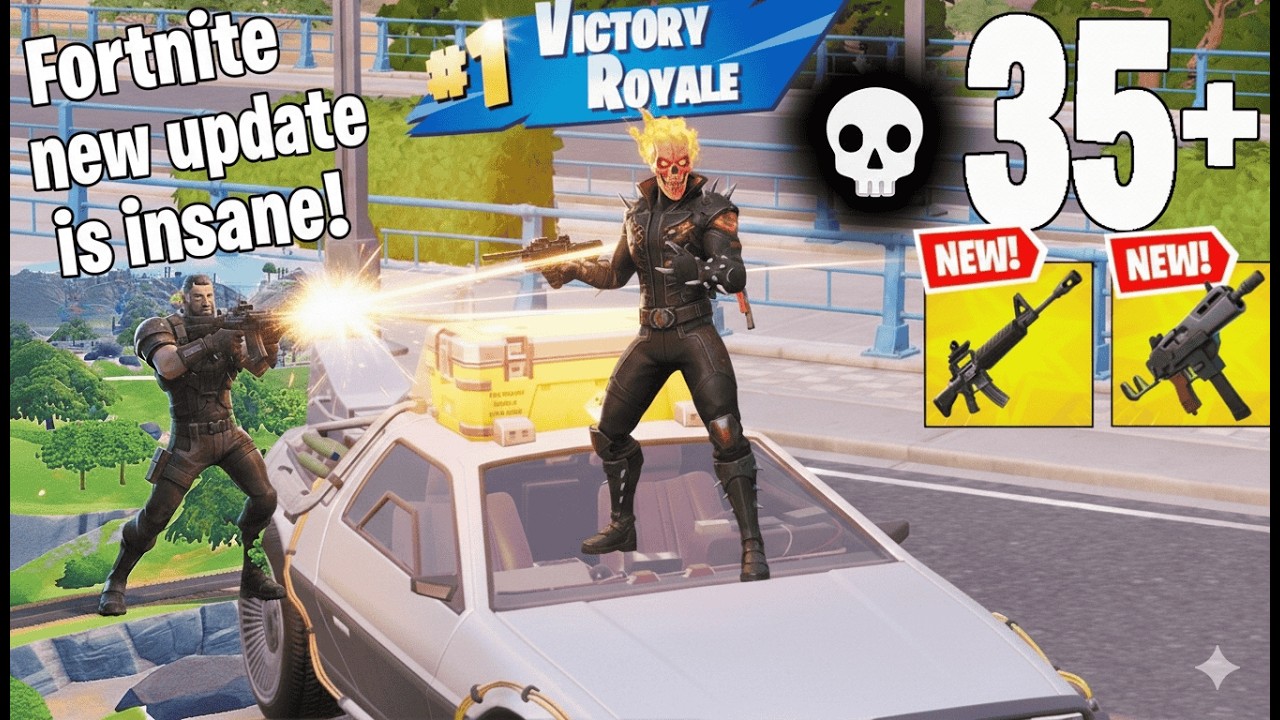 33 Elimination Gameplay Wins Zero Build (NEW FORTNITE Update CHAPTER 7 SEASON 1)