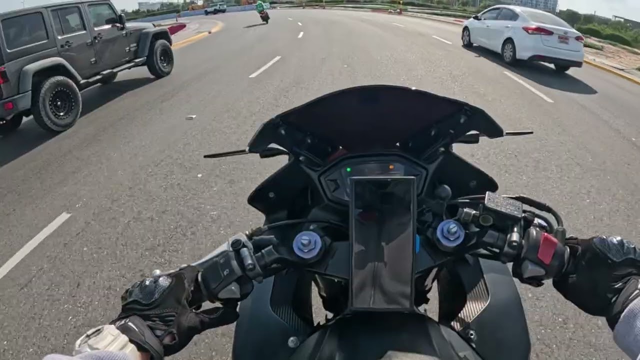 CBR500R Afternoon Home Commute (4K)