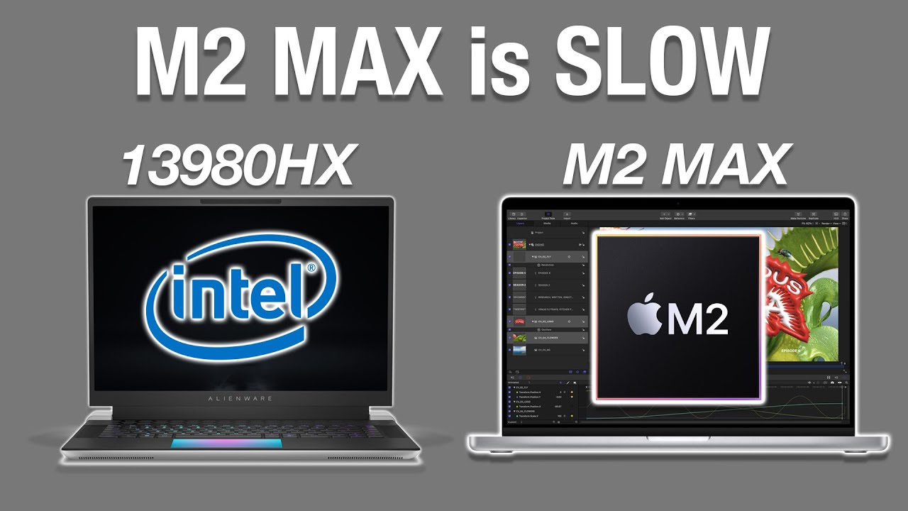 Speed vs Power: Intel i9 13980HX Takes on Apple's SLOW M2 Max MacBook Pro - Who Will Win?