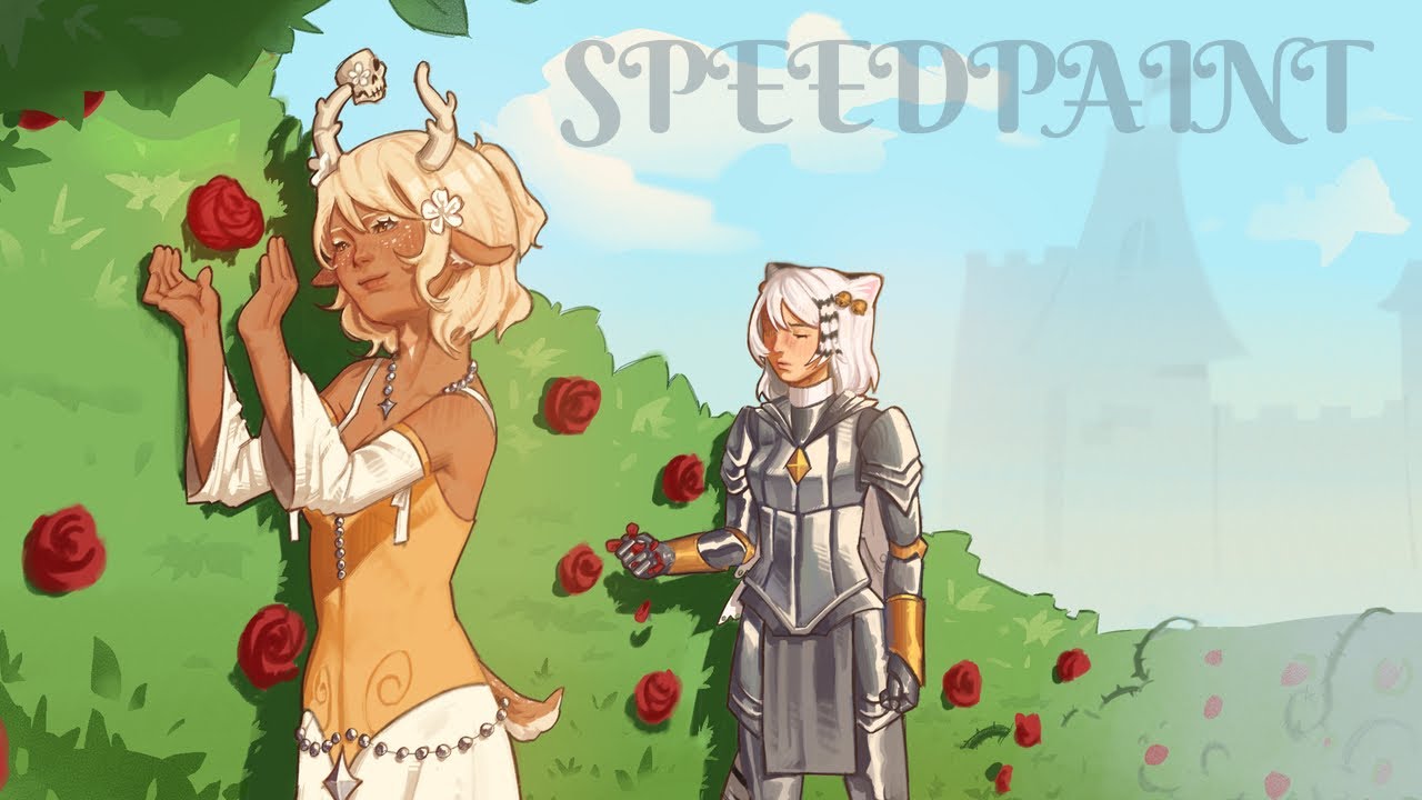 Speedpaint - The Rose Garden