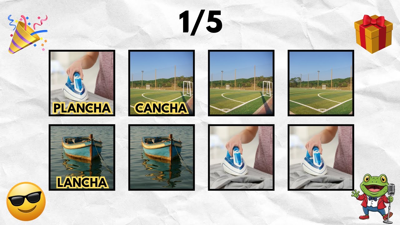 Say The Word On Beat Challenge EN ESPA&Ntilde;OL (Di la palabra al ritmo) Nivel 1-3 F&aacute;cil, Medio y Dif&iacute;cil