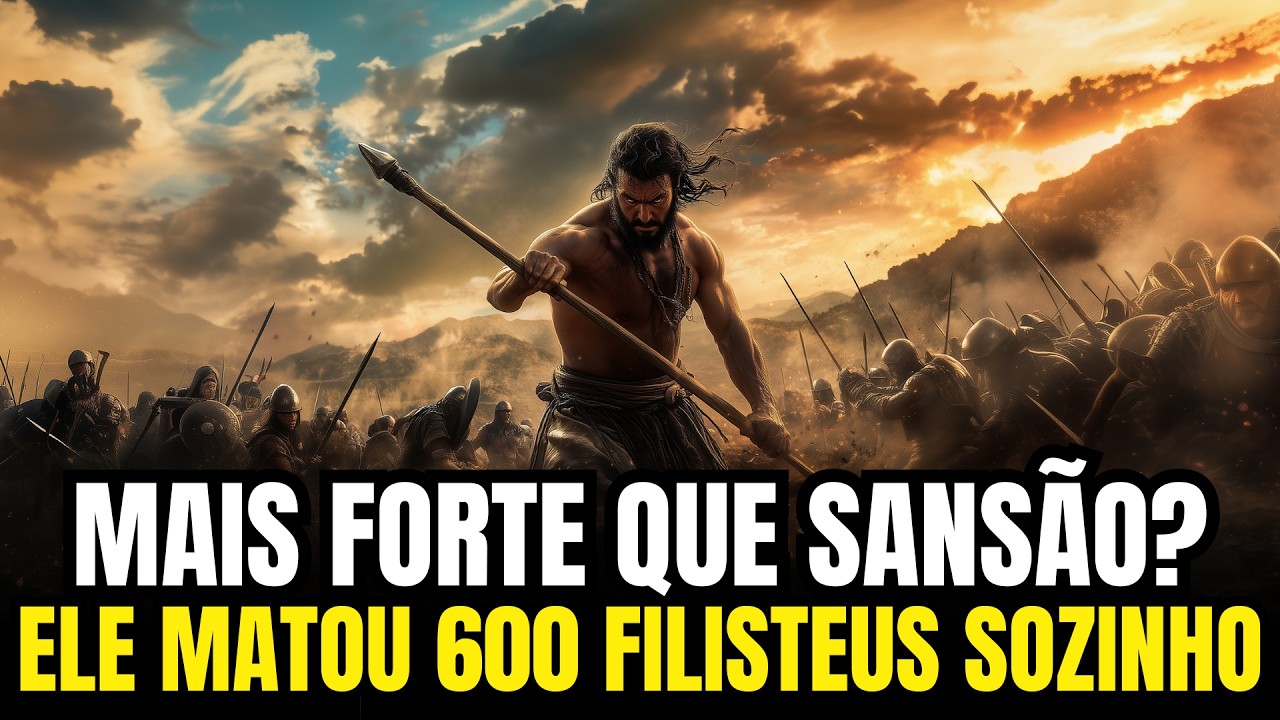 O DESCONHECIDO GUERREIRO ISRAELITA QUE MATOU 600 FILISTEUS