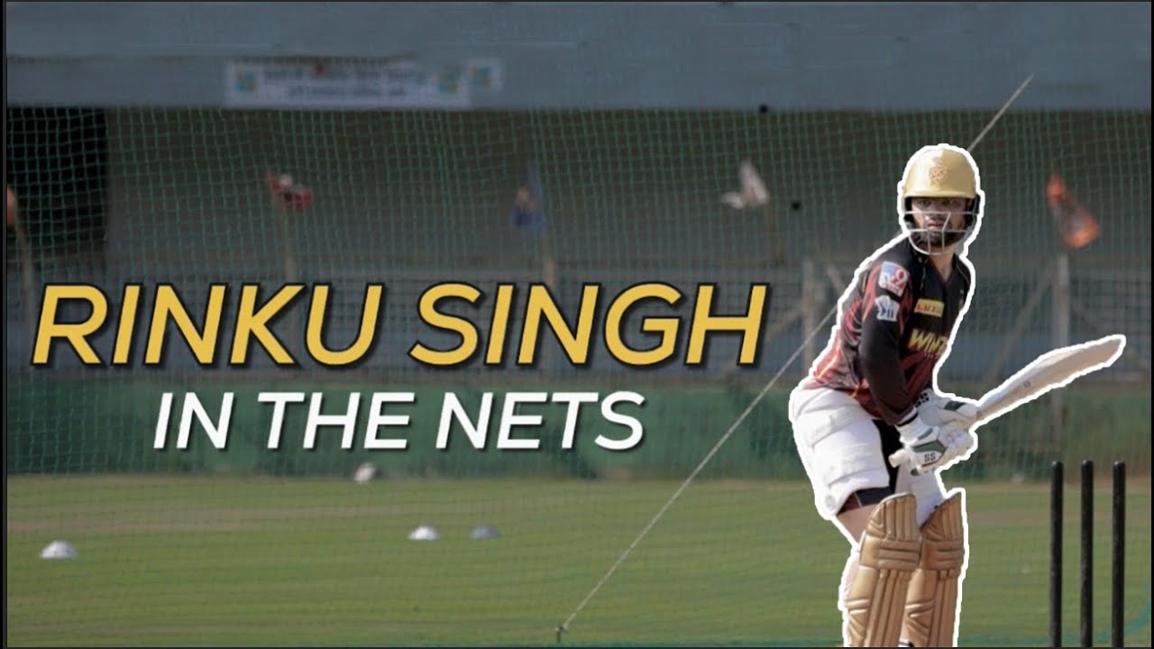 Rinku Singh's batting practice for Vijay Hazare Trophy 💥| KKR