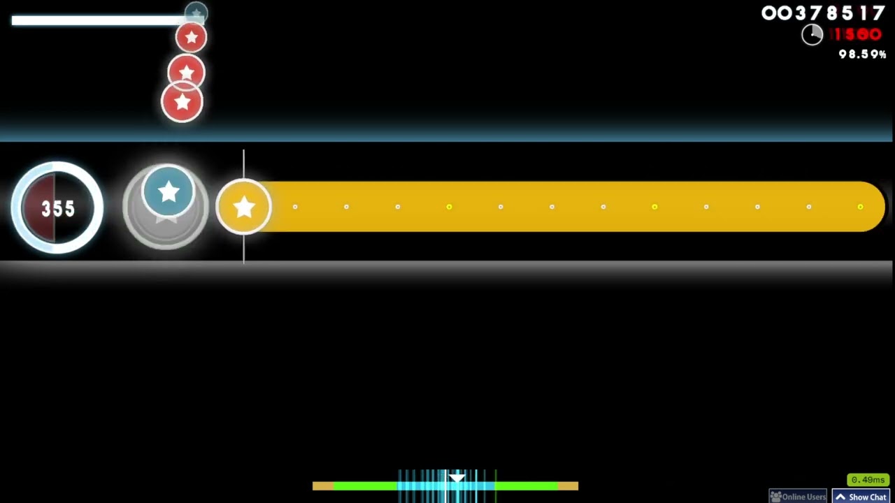 200pp play in taiko before 1 day of playtime