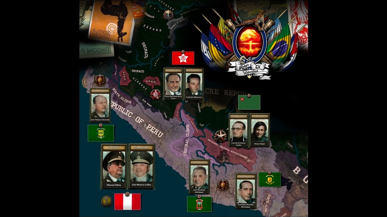 Ashes Of Libertad HOI4 | Peru Rework Teaser