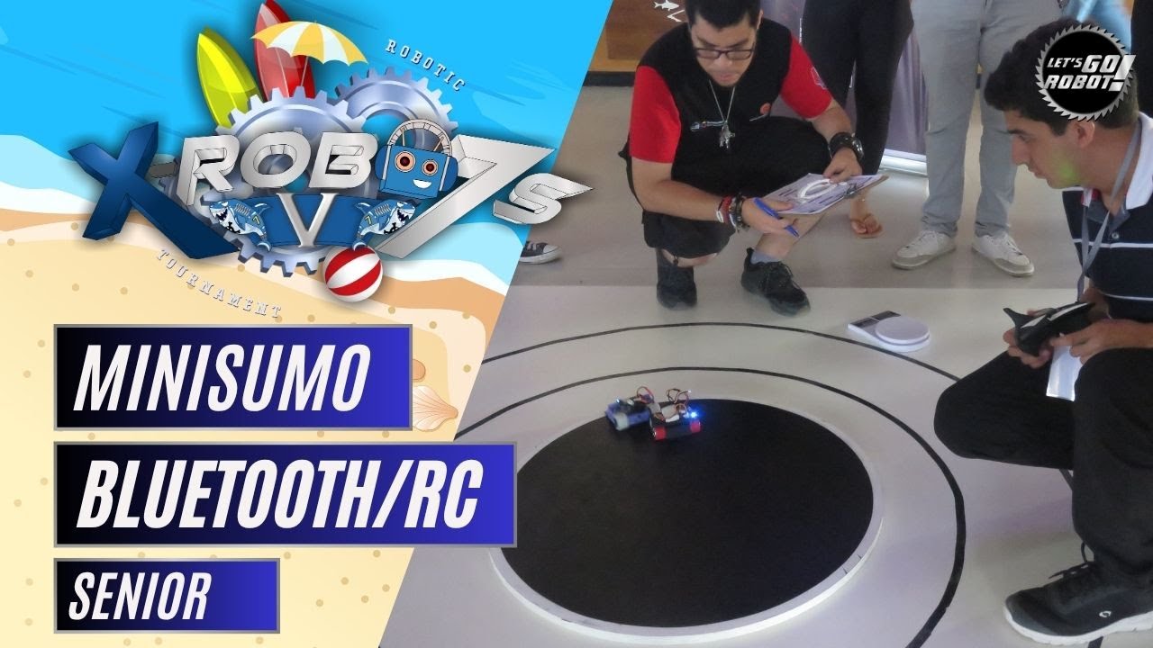 MiniSumo Bluetooth/RC (Senior) - X-Robo7s V (Piura, Perú)