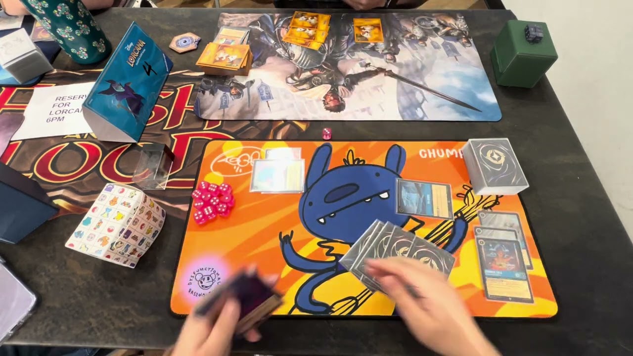POV Lorcana TCG [Ursula’s Return] Sisu On Ice vs. Amber Amethyst / Brute Force Games / R1
