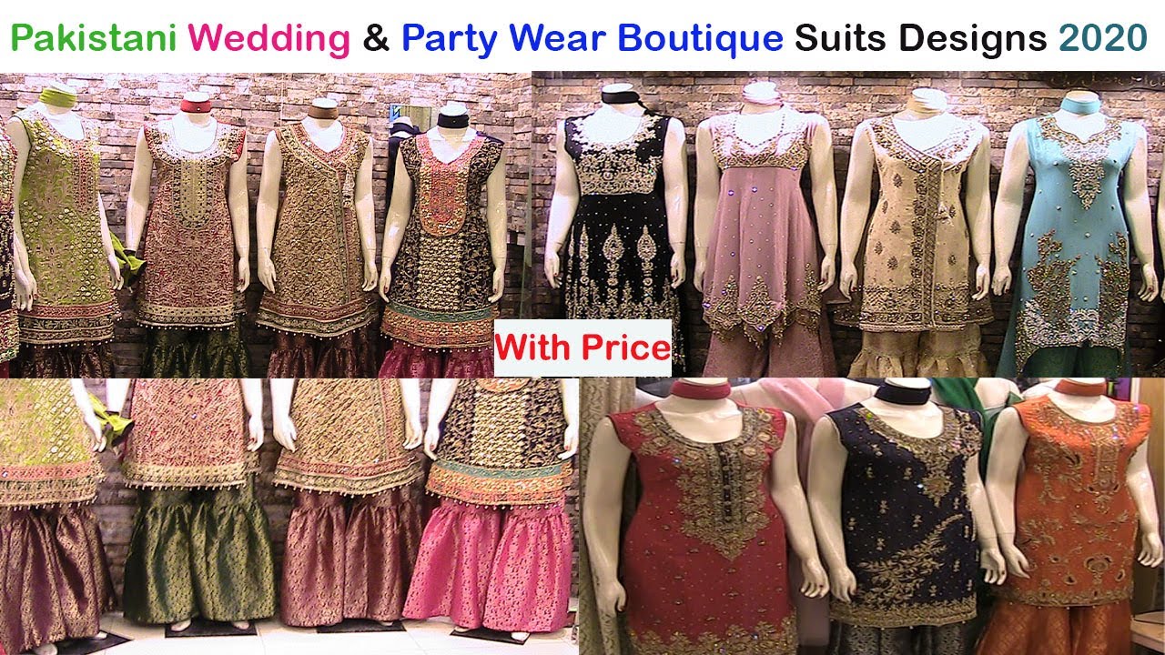 Pakistani Wedding & party Wear Boutique Designs 2020 || At Tariq Road