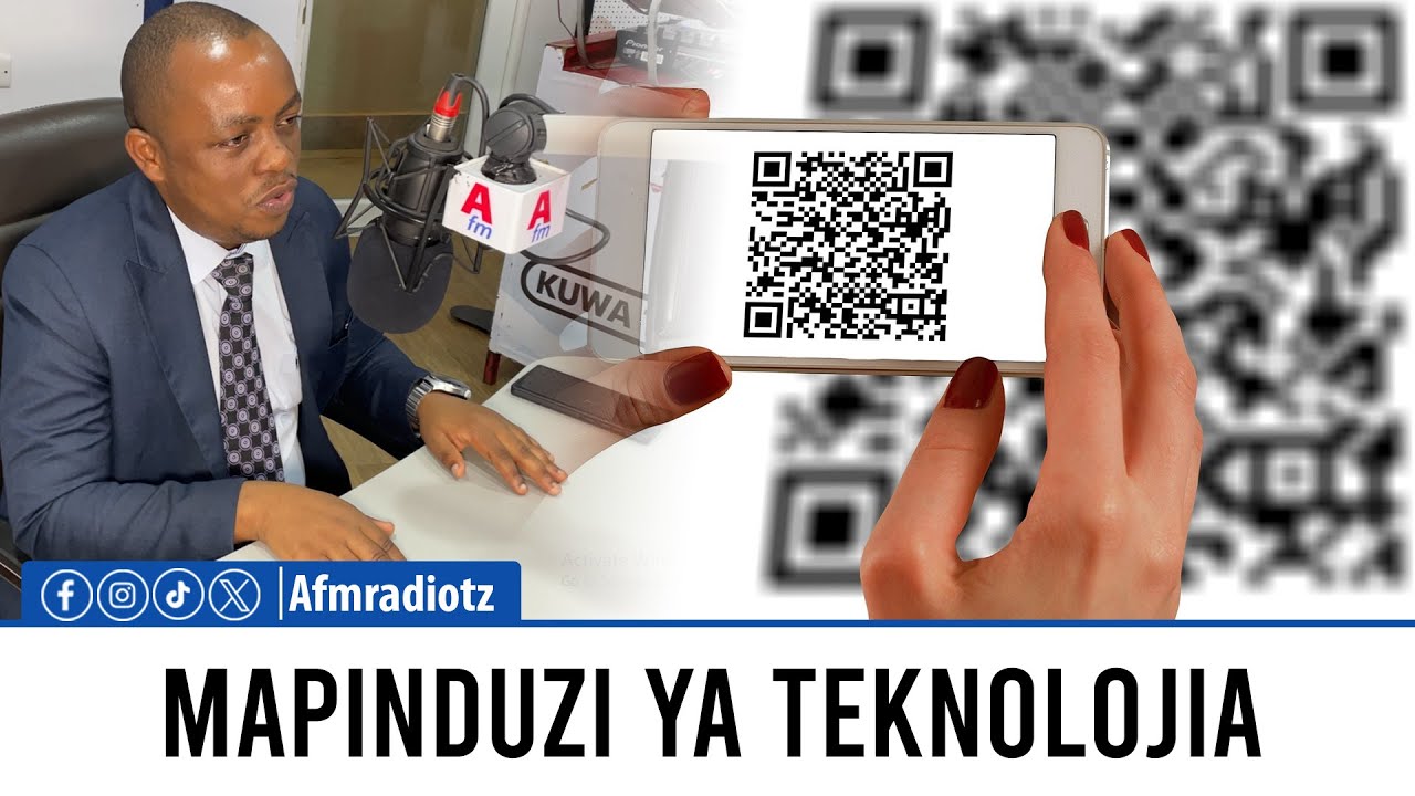 MAPINDUZI YA TEKNOLOJIA YALIYOFANYWA NA QR CODE KATIKA KUTUNZA NA KUDHIBITI BIDHAA.