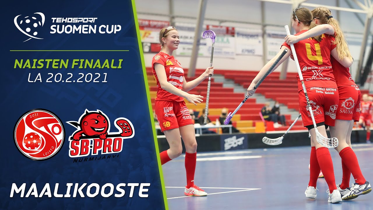 Maalikooste, TEHO Sport Suomen Cupin finaali FBC Loisto - SB-Pro 5 - 4