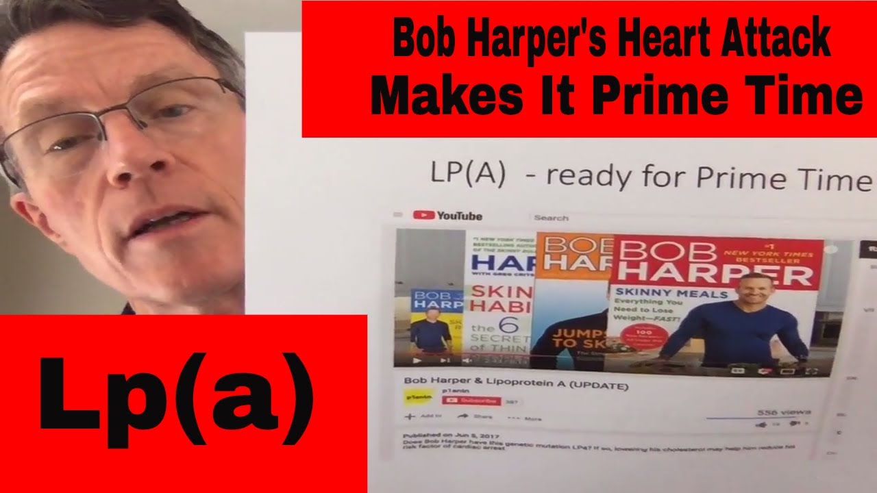 Lp(a) Caused Bob Harper's heart attack, It's PrimeTime Now