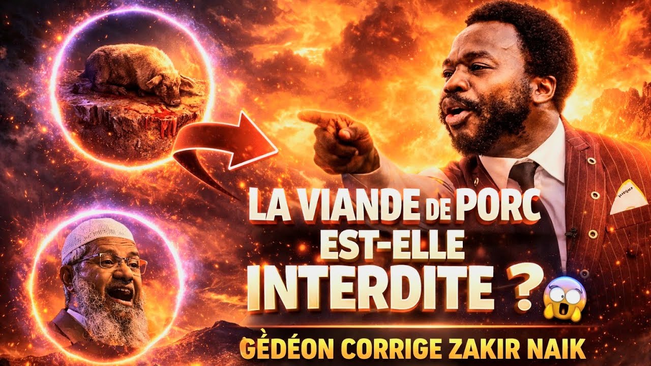 💥Gédéon corrige Zakir Naik sur la viande de porc 