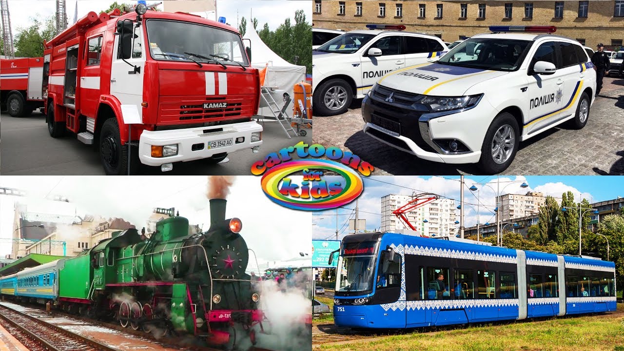 Изучаем цвета и машинки для детей . Развивающее видео