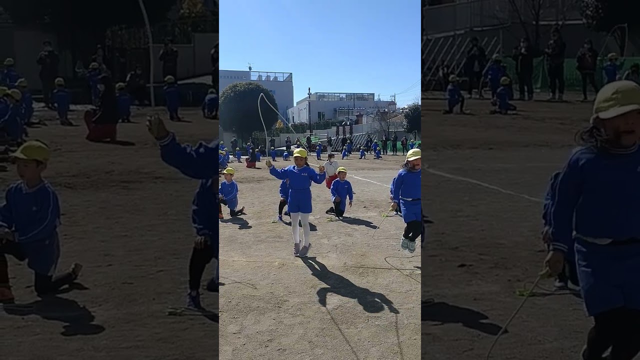 #jumpingrope #shorts #6yearold #livingintokyo  #japan #shortsvideo #sportsday #foundationday #kinder