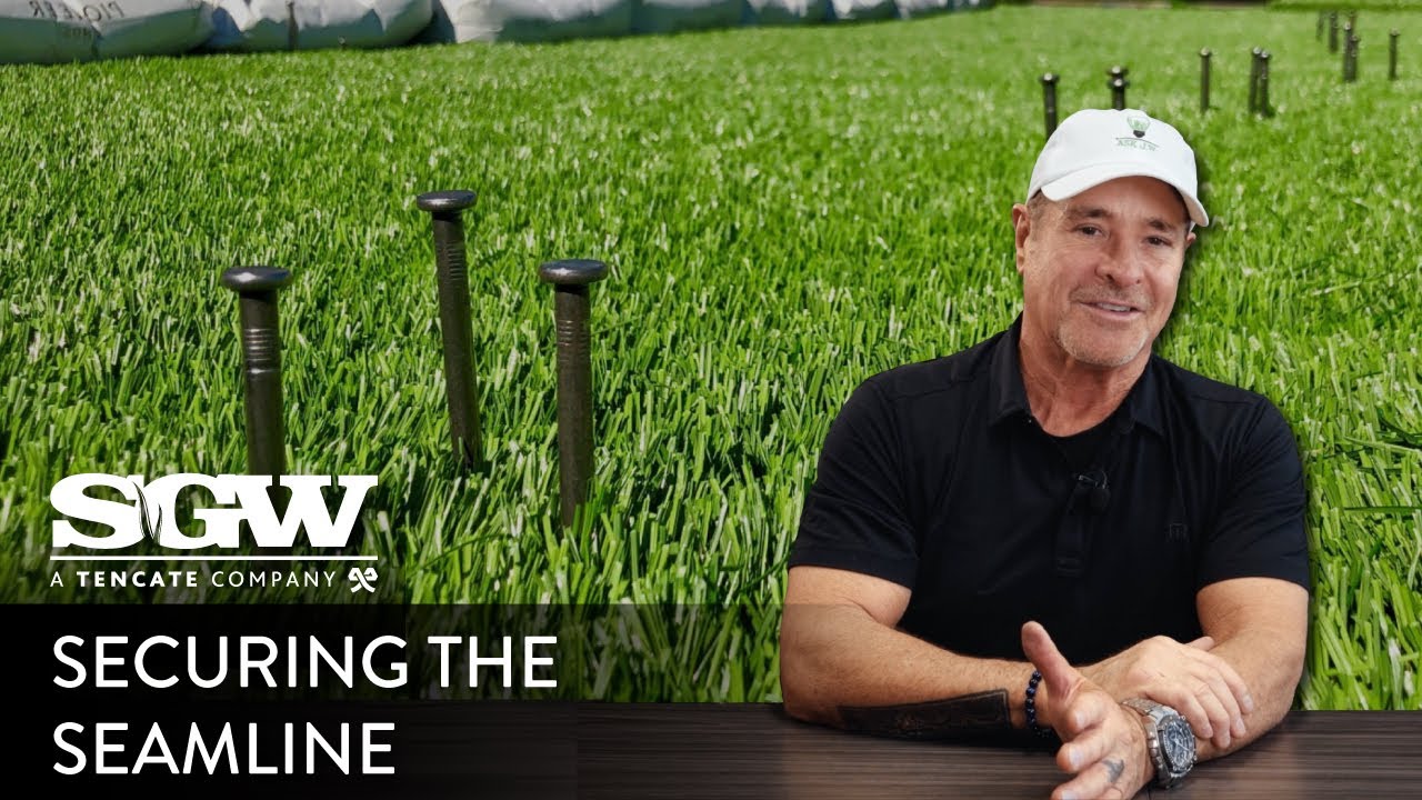 Seaming Synthetic Turf Playground Series - Part 5 - Securing the Seamline